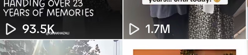 Instagram results showing 93.5 thousand and 1.7 million views