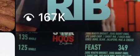 TikTok result showing 167 thousand views